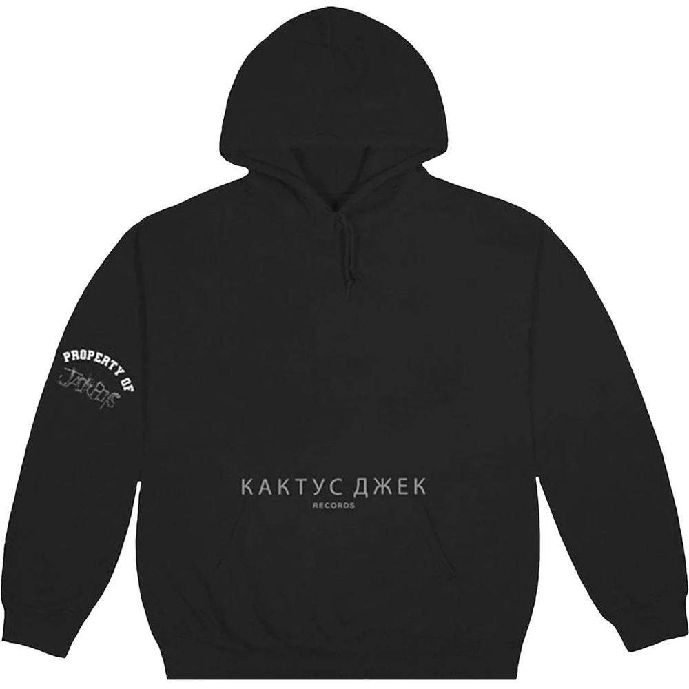 Cactus Jack by Travis Scott Black Hoodie